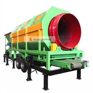 Mobile Rotary Compost Sifter