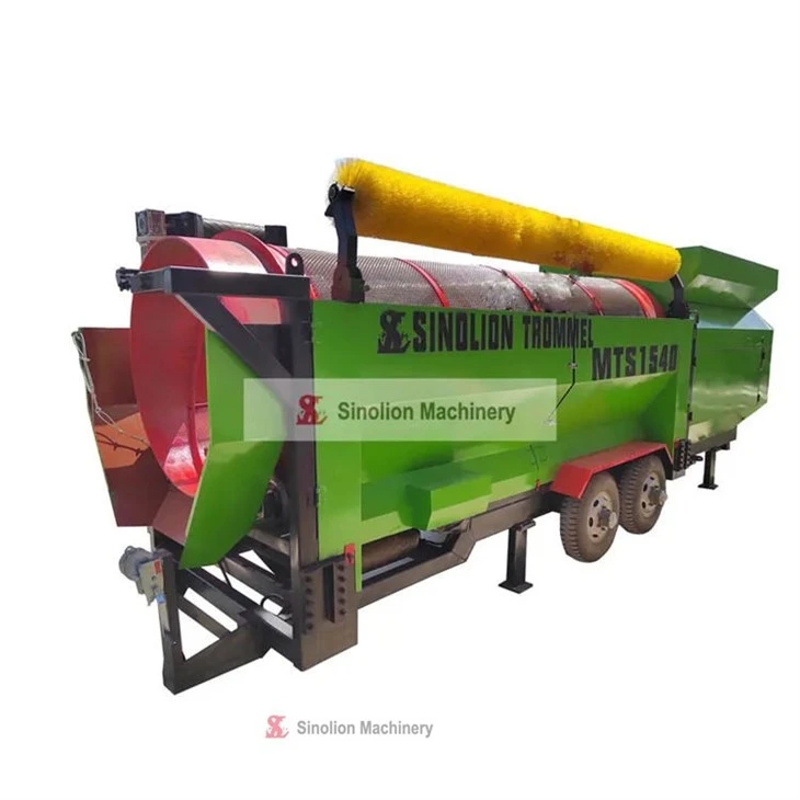 Compost Drum Screen Machine