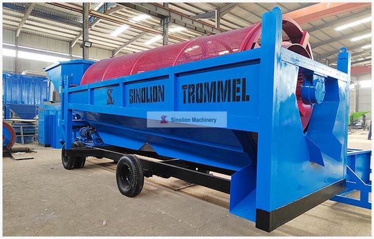 Mobile Large Gold Washing Plant